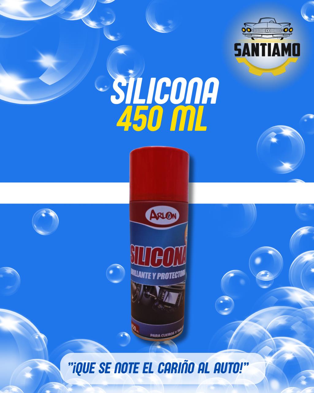Silicona 400ML para auto en spray ARLON