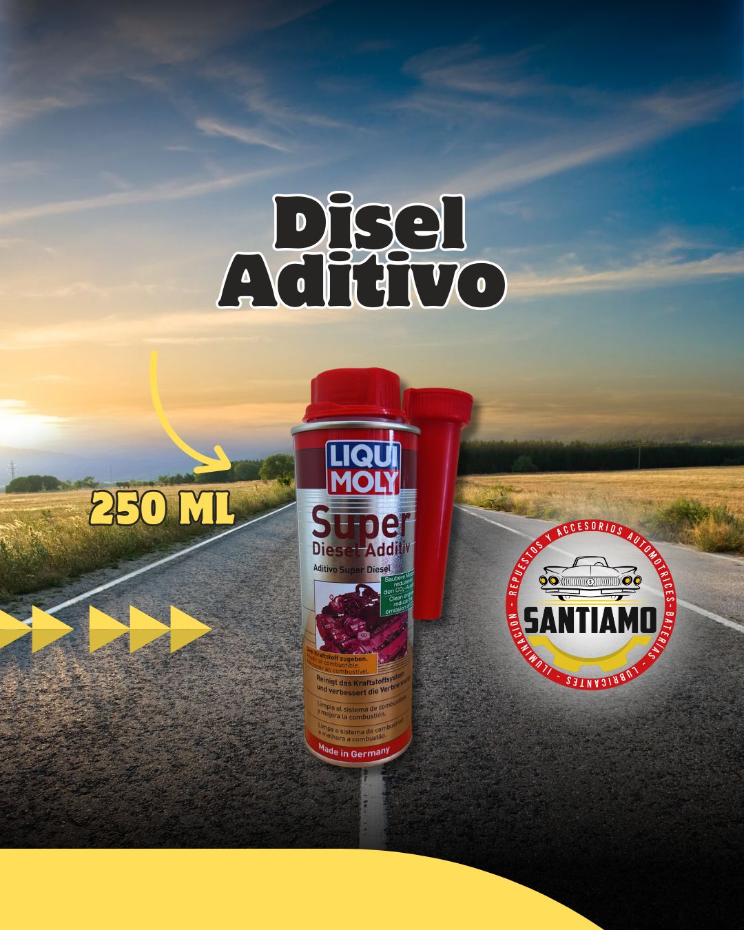 Aditivo Super Diesel 250ML LIQUI MOLY