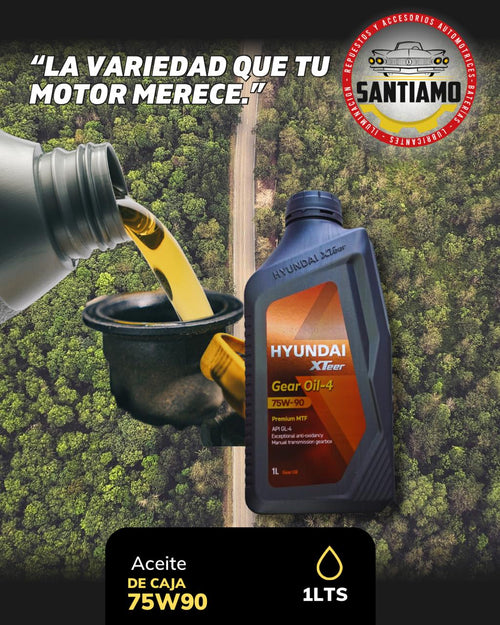 Aceite de caja 75w90 Hyundai xteer (Gear Oil-4) 1LT