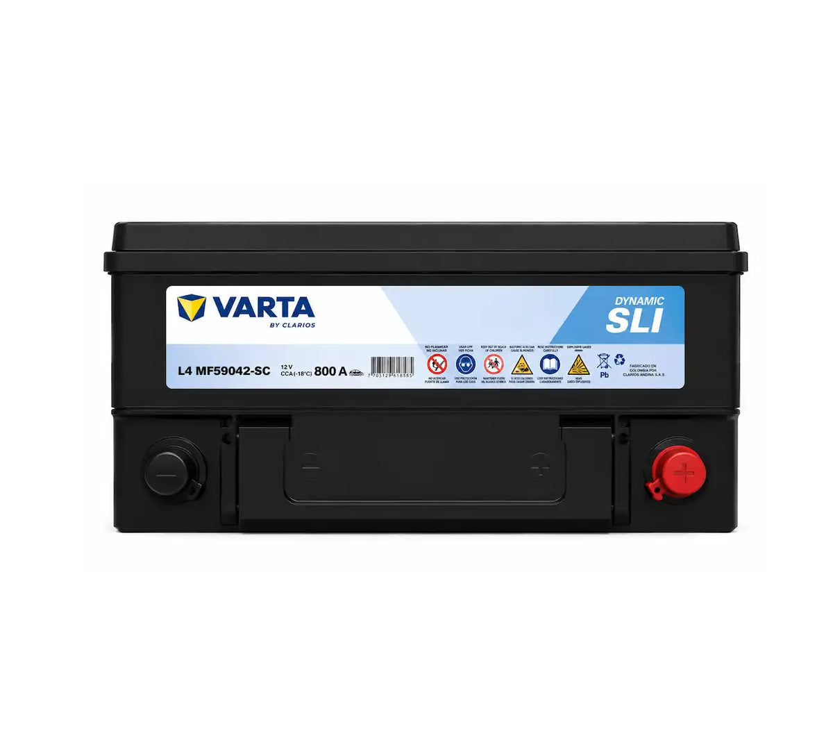 Batería VARTA Silver Dynamic 90Ah 800CCA MF59042 – Positivo Derecho