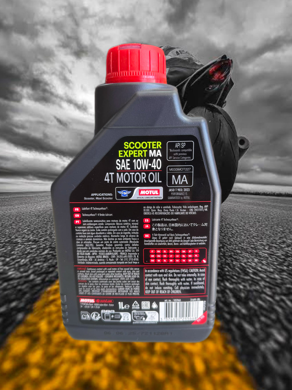 ACEITE MOTO SCOOTER EXP 4T 10W40 MOTUL