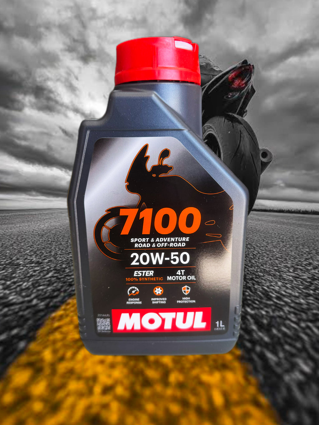 ACEITE MOTO 7100 20W50 4T 1L